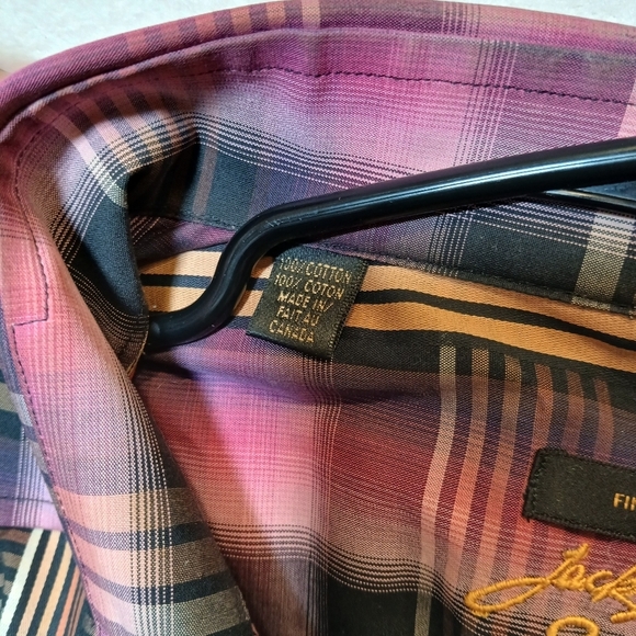 Jack Lipson Signature Long Sleeve Button up Large  Dress Shirt - Picture 3 of 7